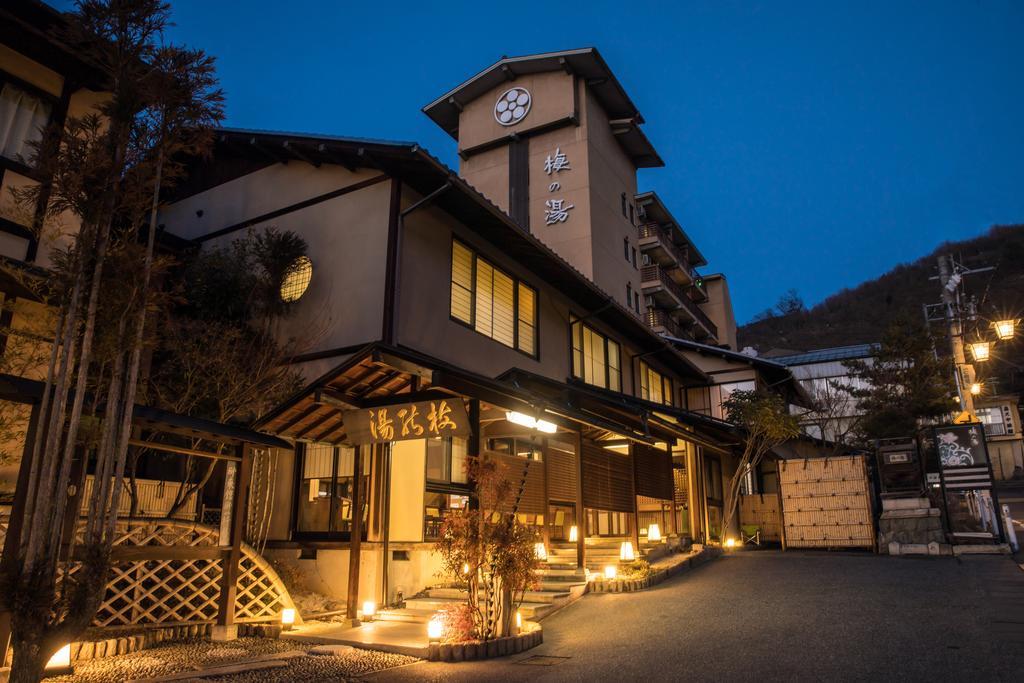 ホテル 梅の湯 松本市 エクステリア 写真
